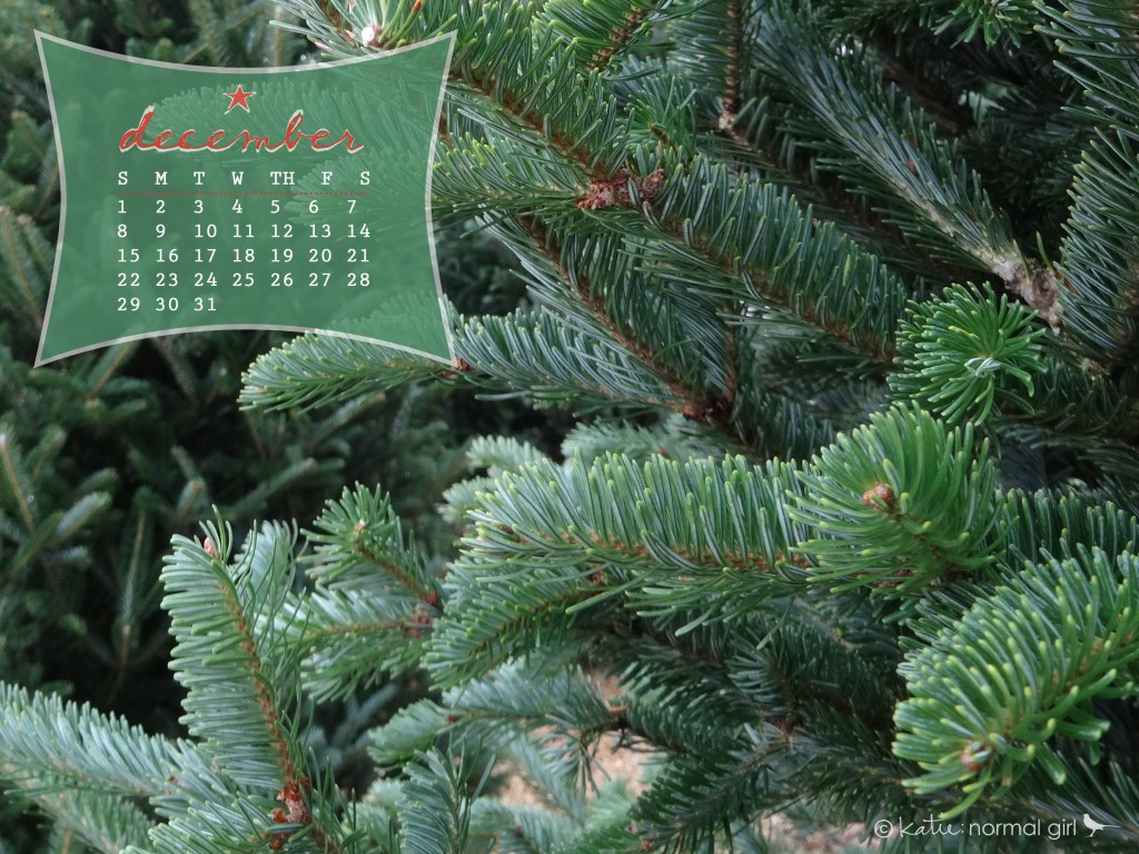 December 2013 Calendar from katienormalgirl.com- 600x800 4x3ratio-#free #downloads #printables