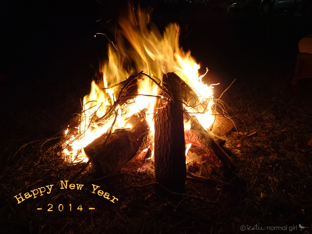 Happy New Year from katienormalgirl.com #NYE #2014