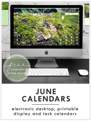 Download Gallery June Calendars from katienormalgirl.com