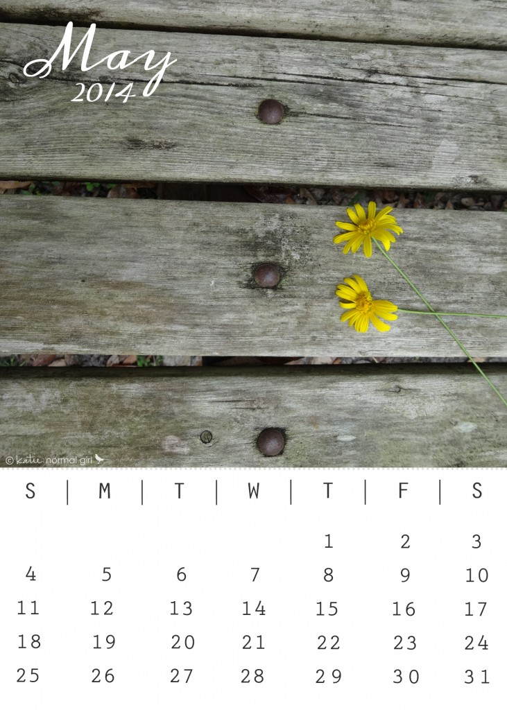 Download Gallery - Freebie May calendars and wallpaper from katienormalgirl.com | #free #downloads #calendars #wallpaper